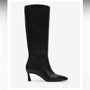 Steve Madden Lavan Black Leather Boots